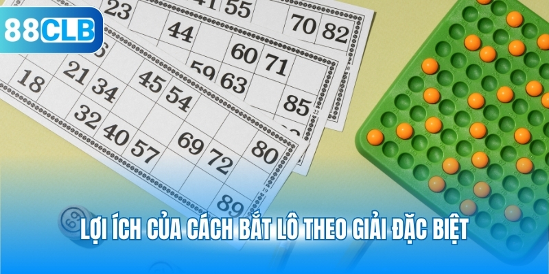 Lợi ích của cách bắt lô theo giải đặc biệt